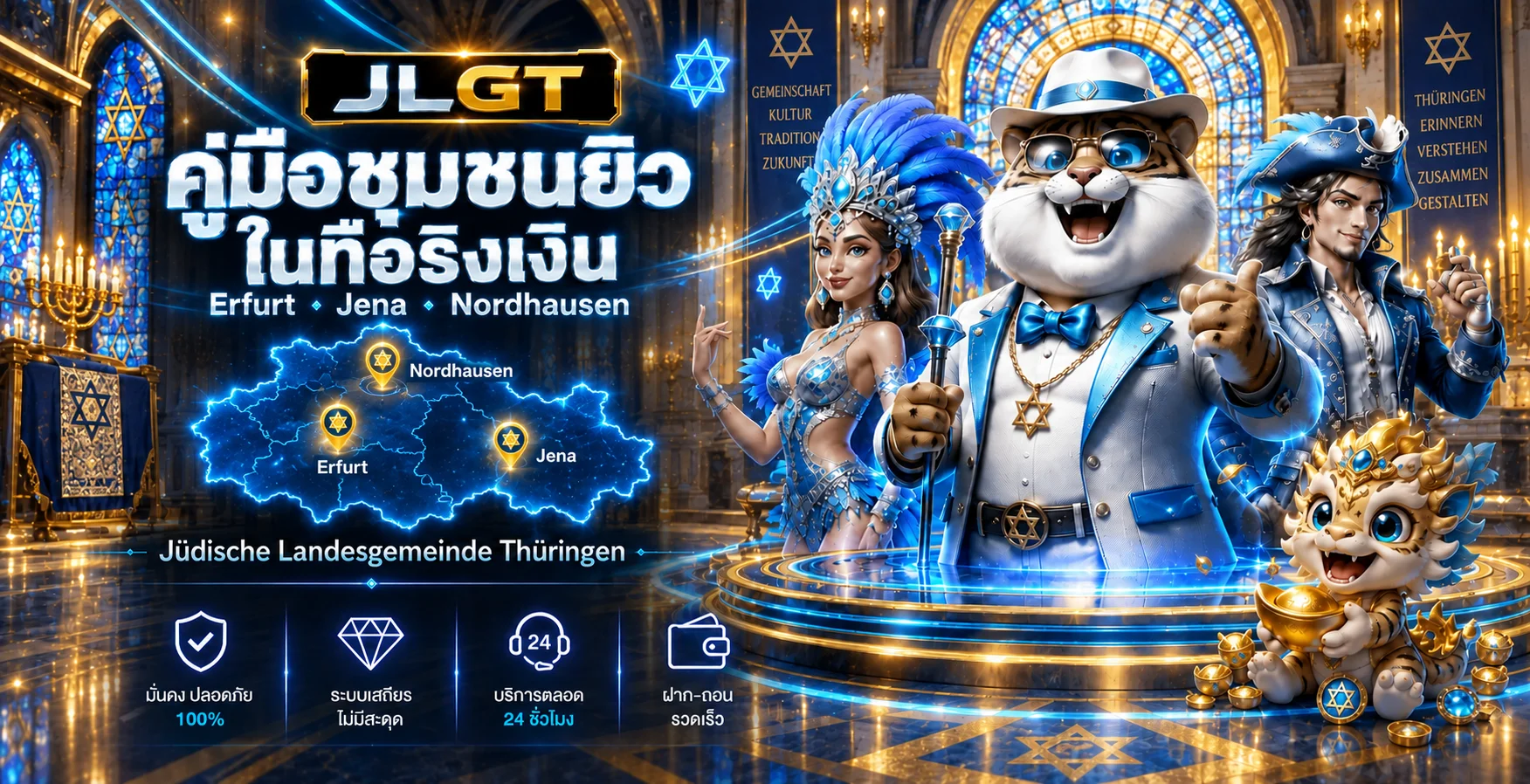 Jüdische Landesgemeinde Thüringen | คู่มือ JLGT